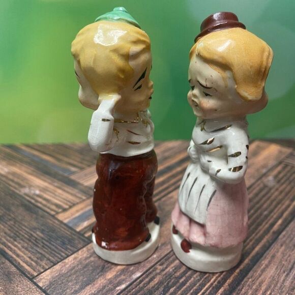 1940s/1950s 'Turnabout' Salt & Pepper Shakers – Made in Japan - Picture 5 of 9